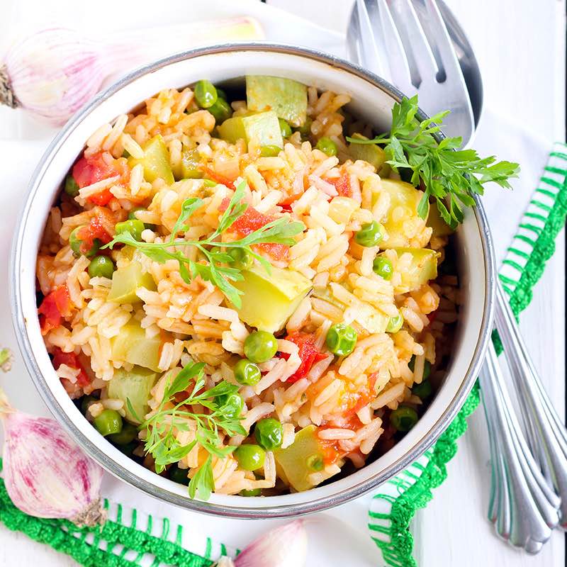 Цвітна капуста Різото із грибами і трюфельною олією