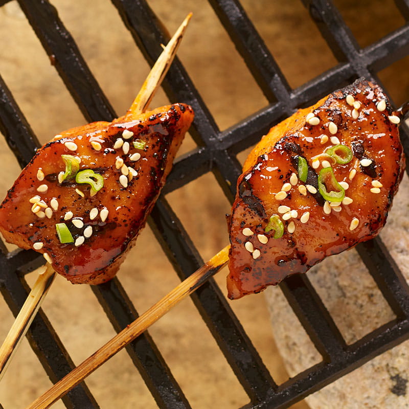 Курячий шашлик по бразильски в маринаді з кайпіріньї 