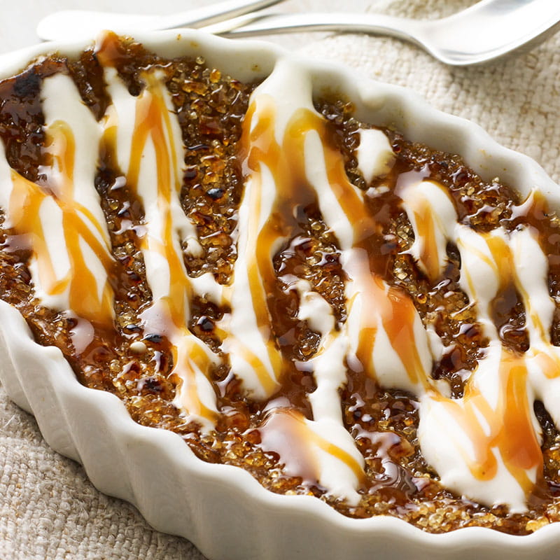 Крем брюле з імбирним печивом