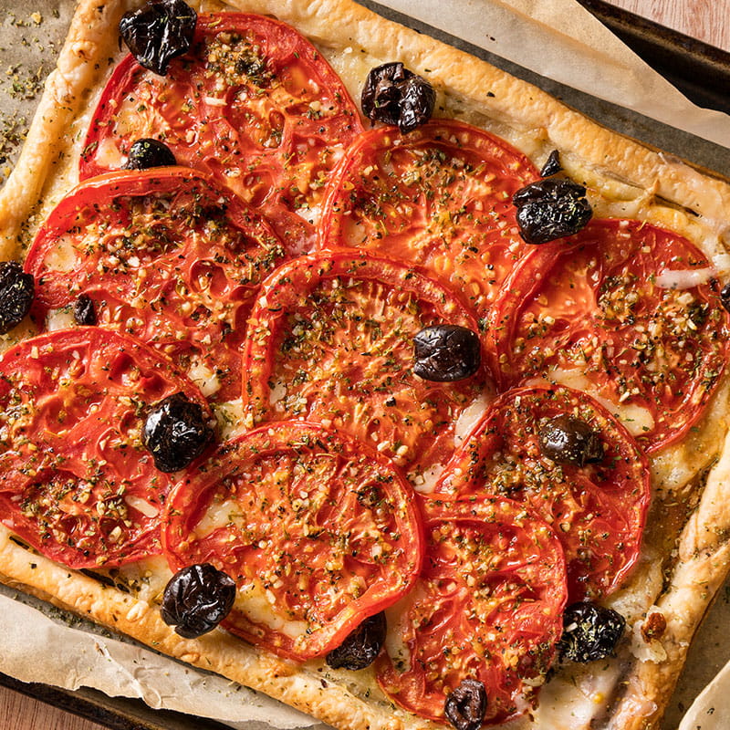 Французький томатний тарт