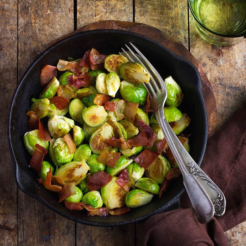 Глазурована брюссельська капуста