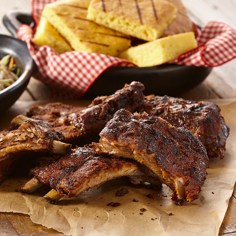 Реберця гриль у маринаді