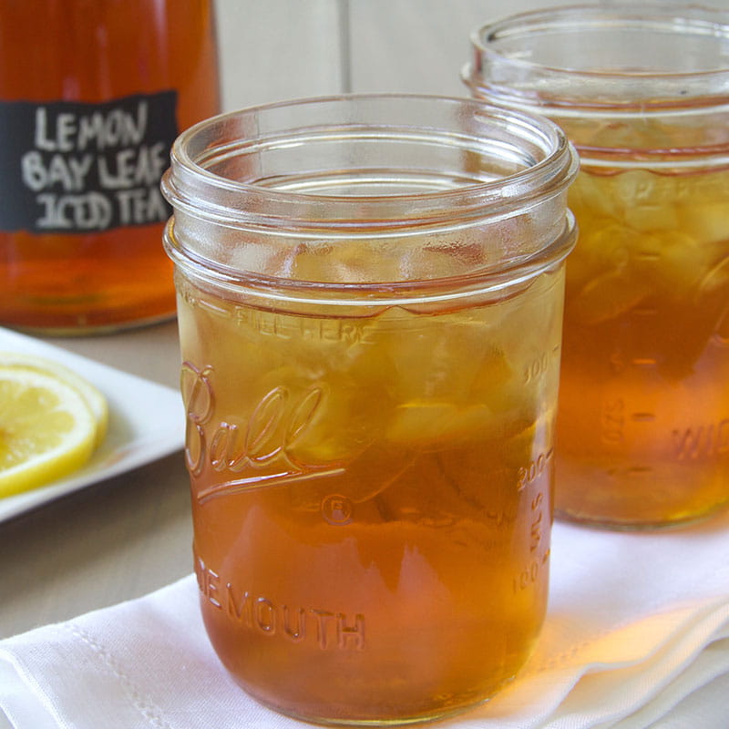 Лимонний чай з лавровим листом