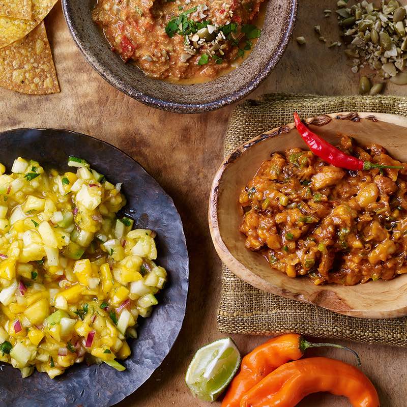 Пепіта та сальса з чилі