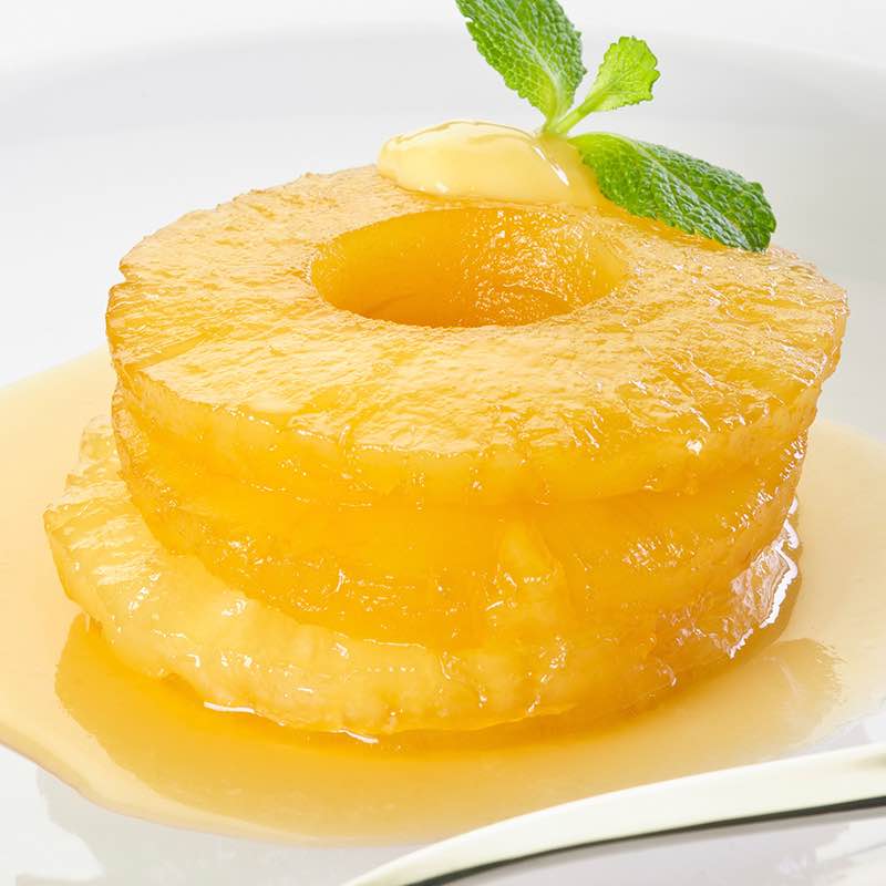 Ананас глазурований в ромі та спеціях