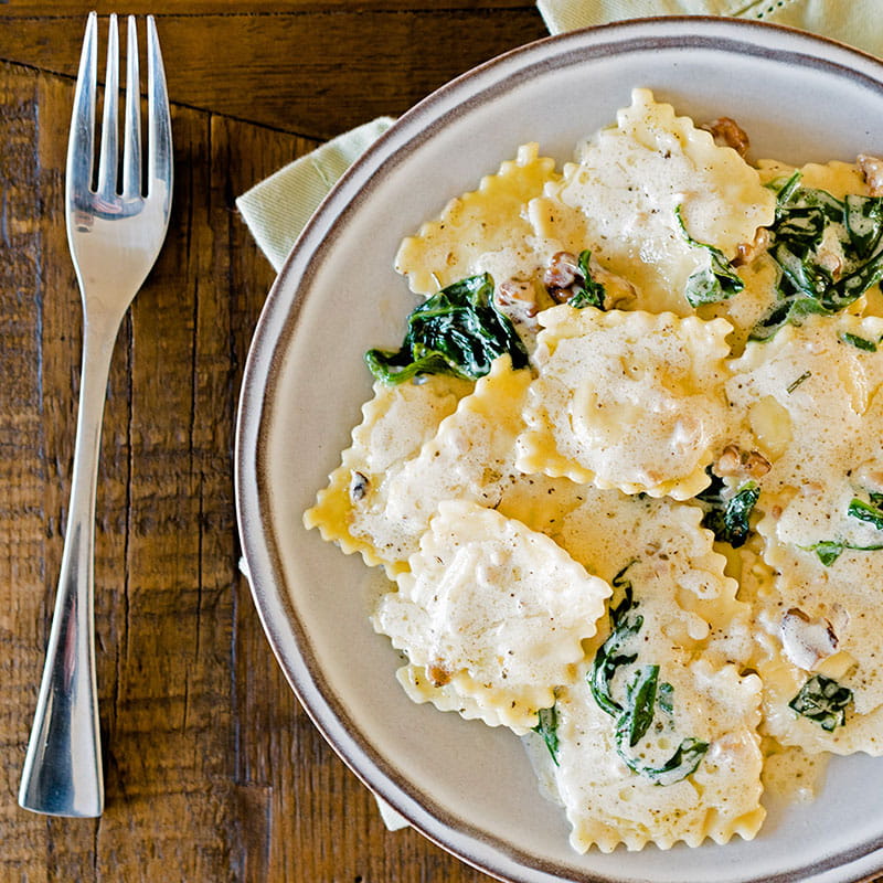 Равіолі з індичкою