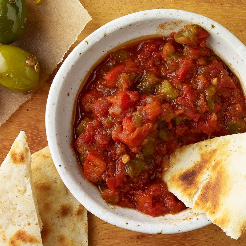 Томатний соус з підсмаженим червоним перцем